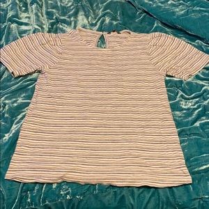 Lucky Brand knit t shirt size M